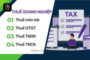 các loại thuế doanh nghiệp phải nộp