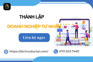 thành lập doanh nghiệp tư nhân