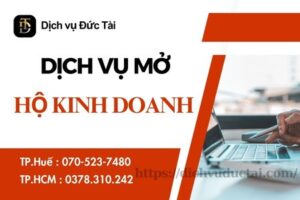 dịch vụ mở hộ kinh doanh tại huế