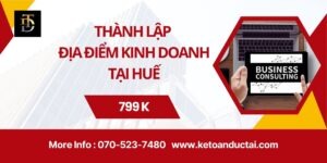 thành lập địa điểm kinh doanh tại huế