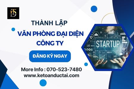 thành lập văn phòng đại diện