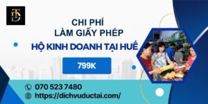 chi phí làm giấy phép hộ kinh doanh tại Huế